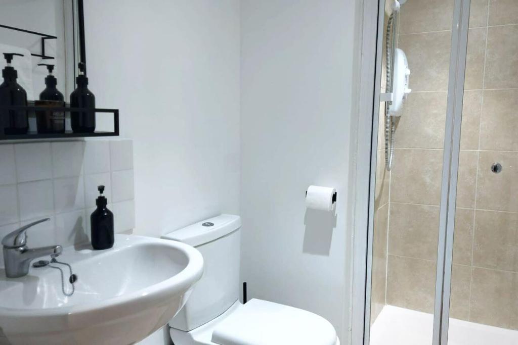 Stylish Apartment In City Centre With Parking Престън Екстериор снимка
